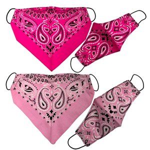 Bandana Face Masks NWOT - Set of 4